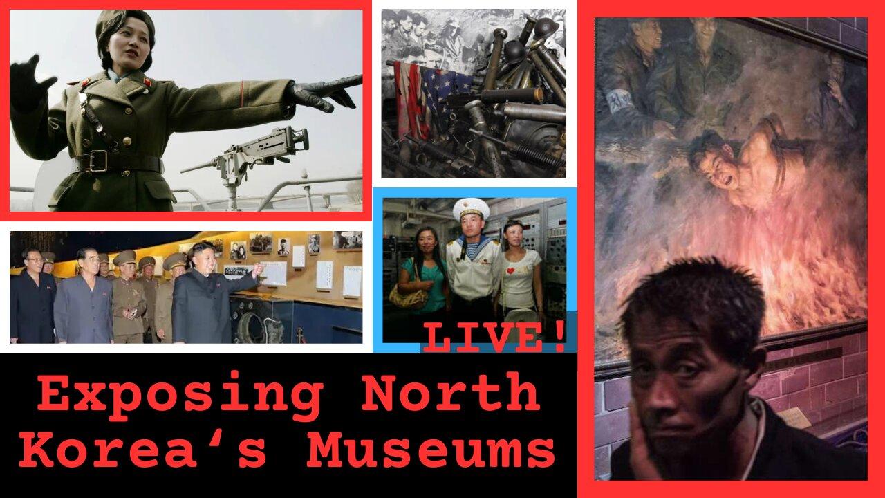 Exposing North Korea's Museums...LIVE!