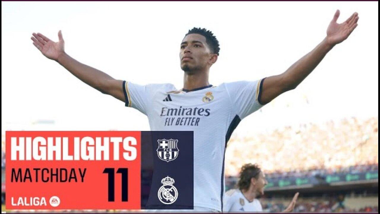 Real madrid Vs barcelona Highlights - El clasico match (2-1)♥️