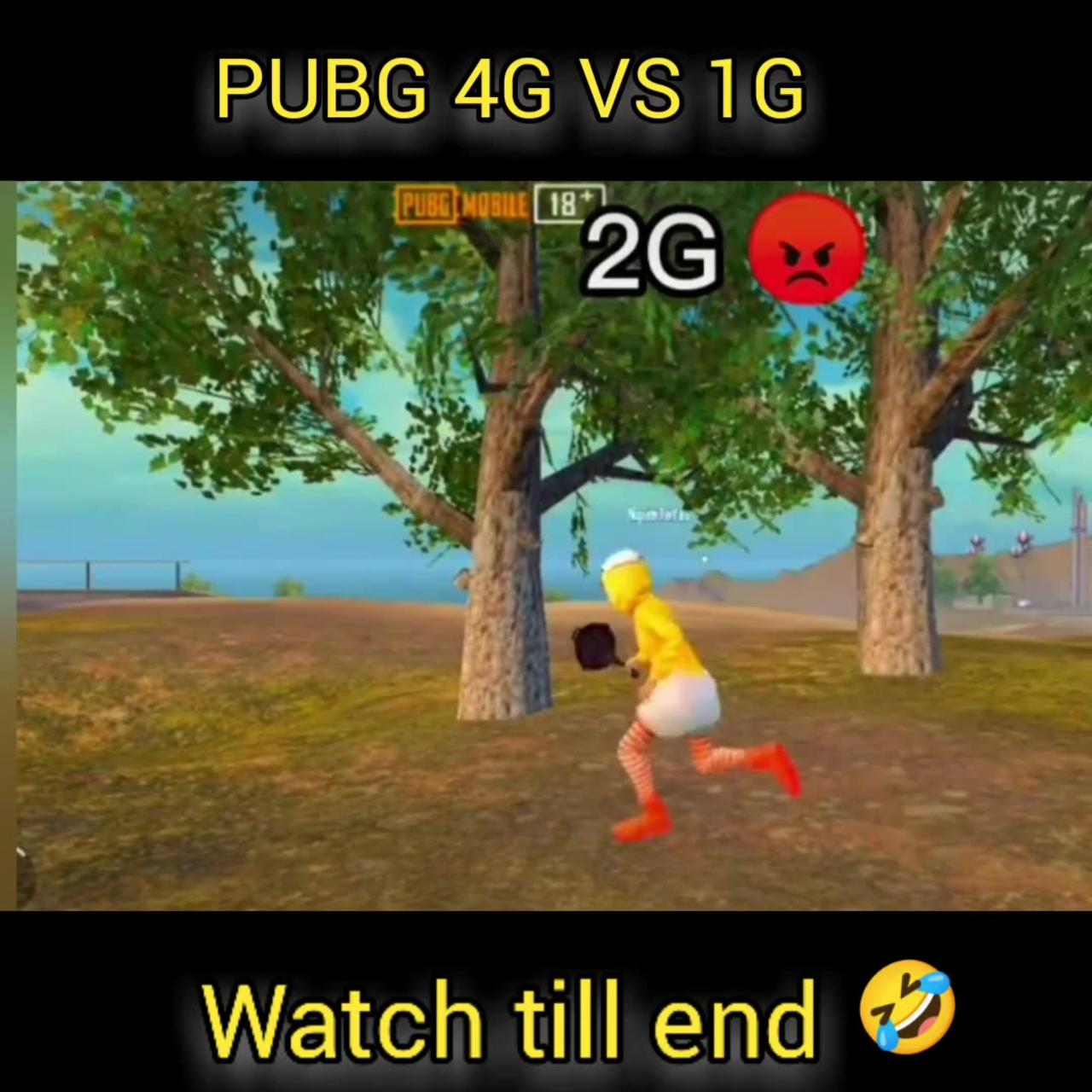 Bgmi 5g vs 4g vs 3g vs 2g vs 1g Watch Till End