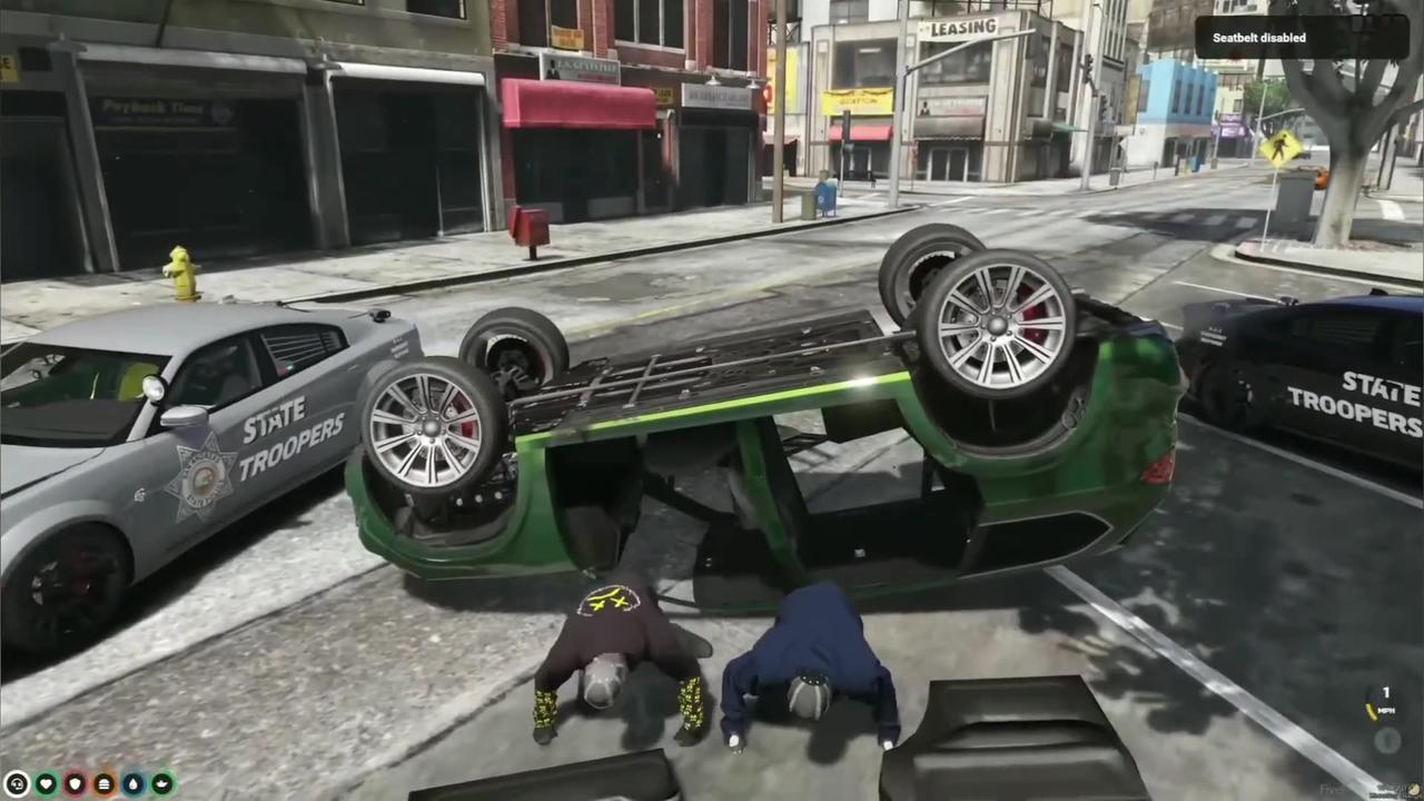 LEANBOIS VS LSPD(PURANA CASE-CODE 100 DISPATCH) GTA V R