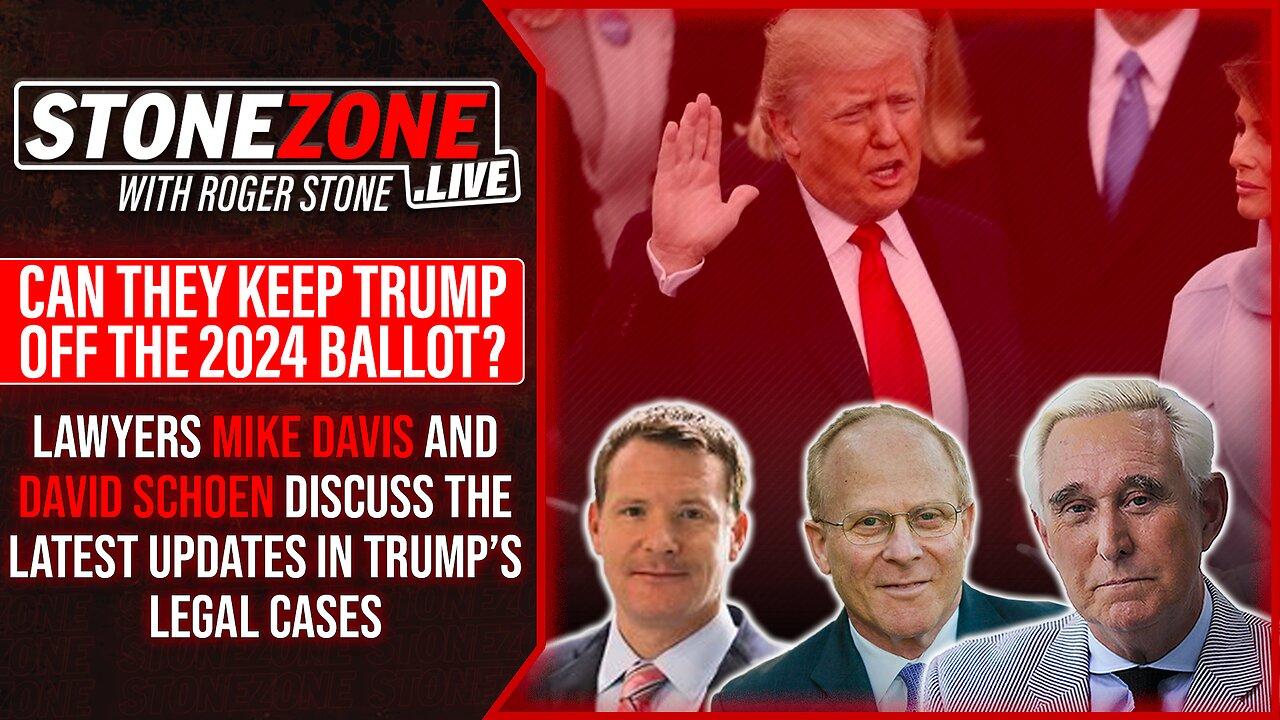 Lawyers Mike Davis & David Schoen Discuss The Latest Updates In Trump’sLegal Cases w/ Roger Stone