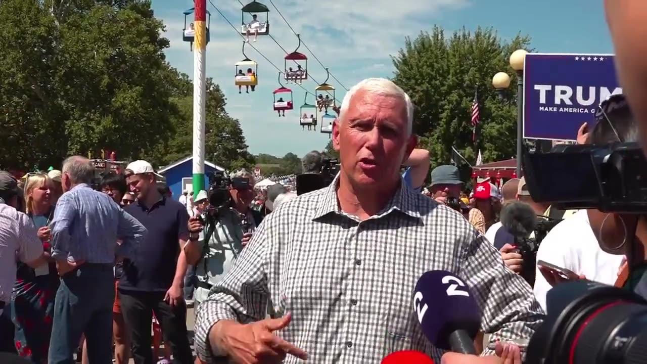 Mike Pence tries to outdo Trump and Desantis on Abortion