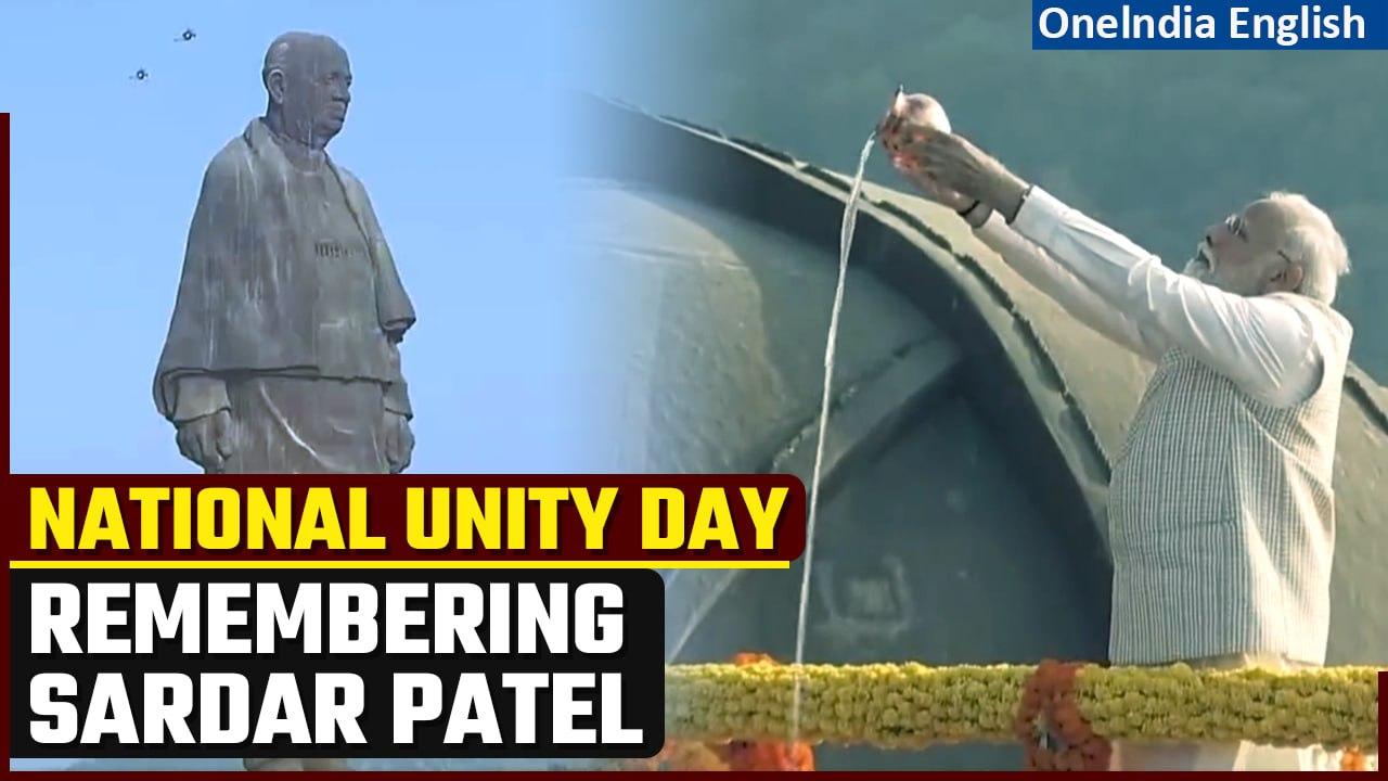 National Unity Day:PM Modi Administers Pledge, Leaders Pay Tribute| Remebering Sardar Patel|Oneindia