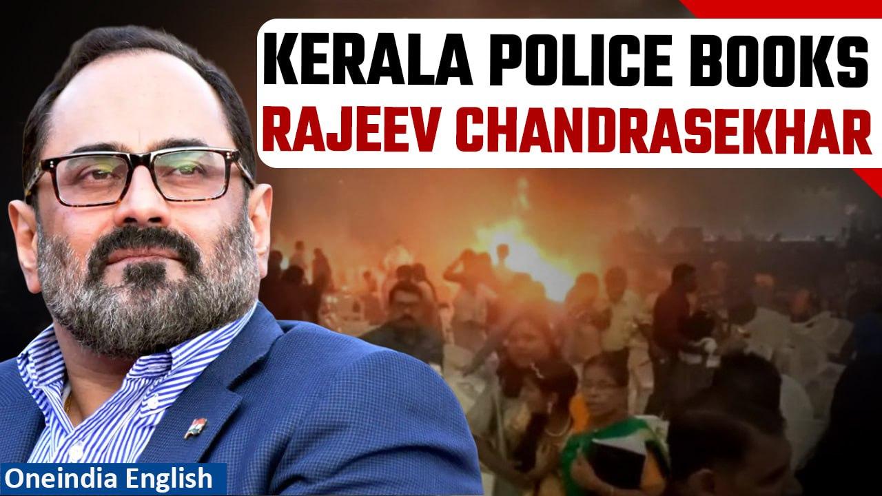 Kerala Blasts: Police books Rajeev Chandrasekhar for ‘promoting religious hatred’ | Oneindia News