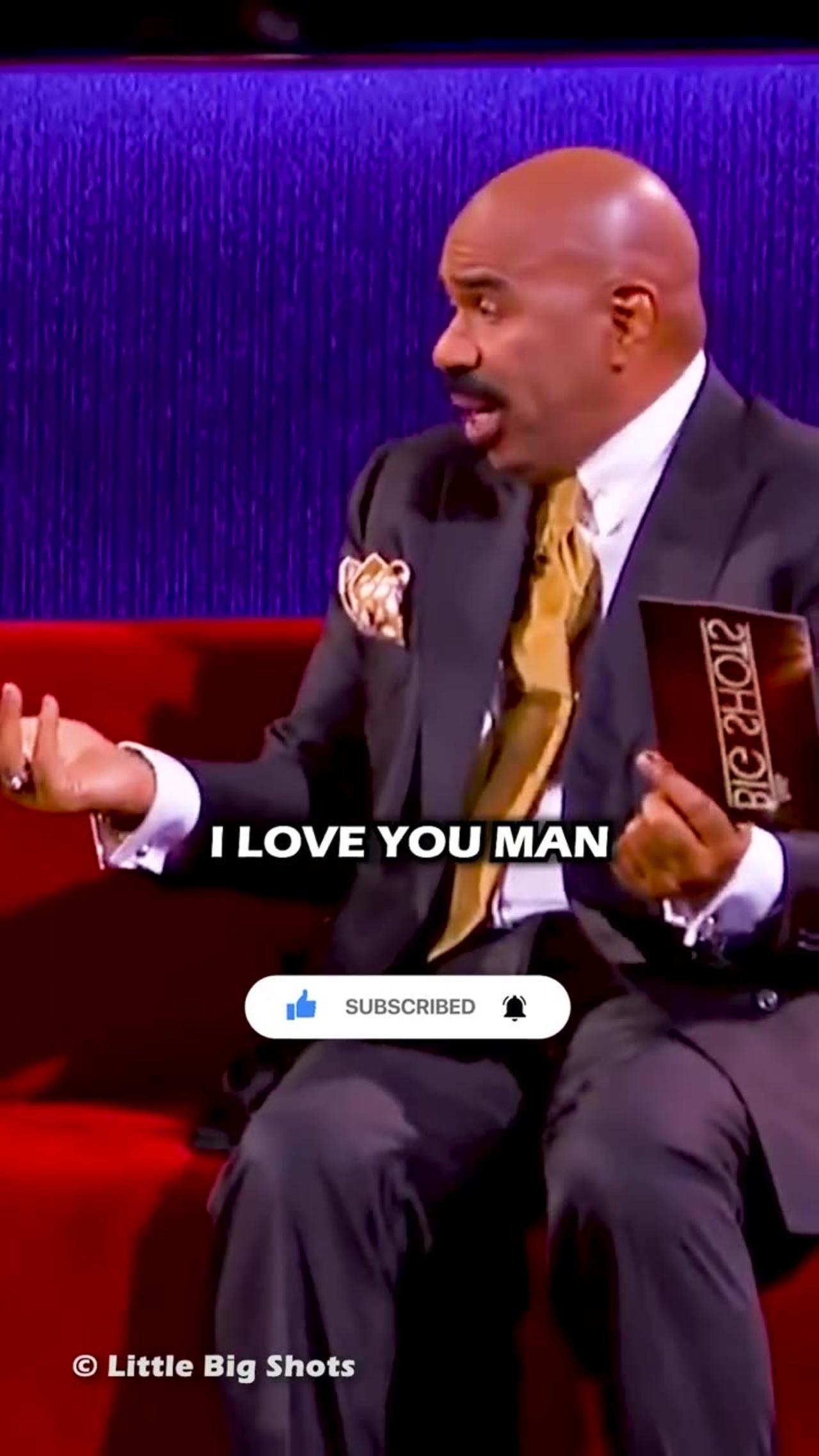 The Cutest Moment Ever Steve Harvey's Chat with Three Year Old Boy!