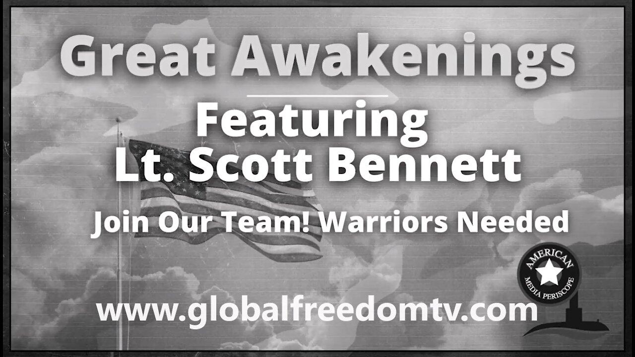 2023-10-30 Global Great Awakenings. Scott Bennett, Mike Harris, Dr. Alan Sabrosky.