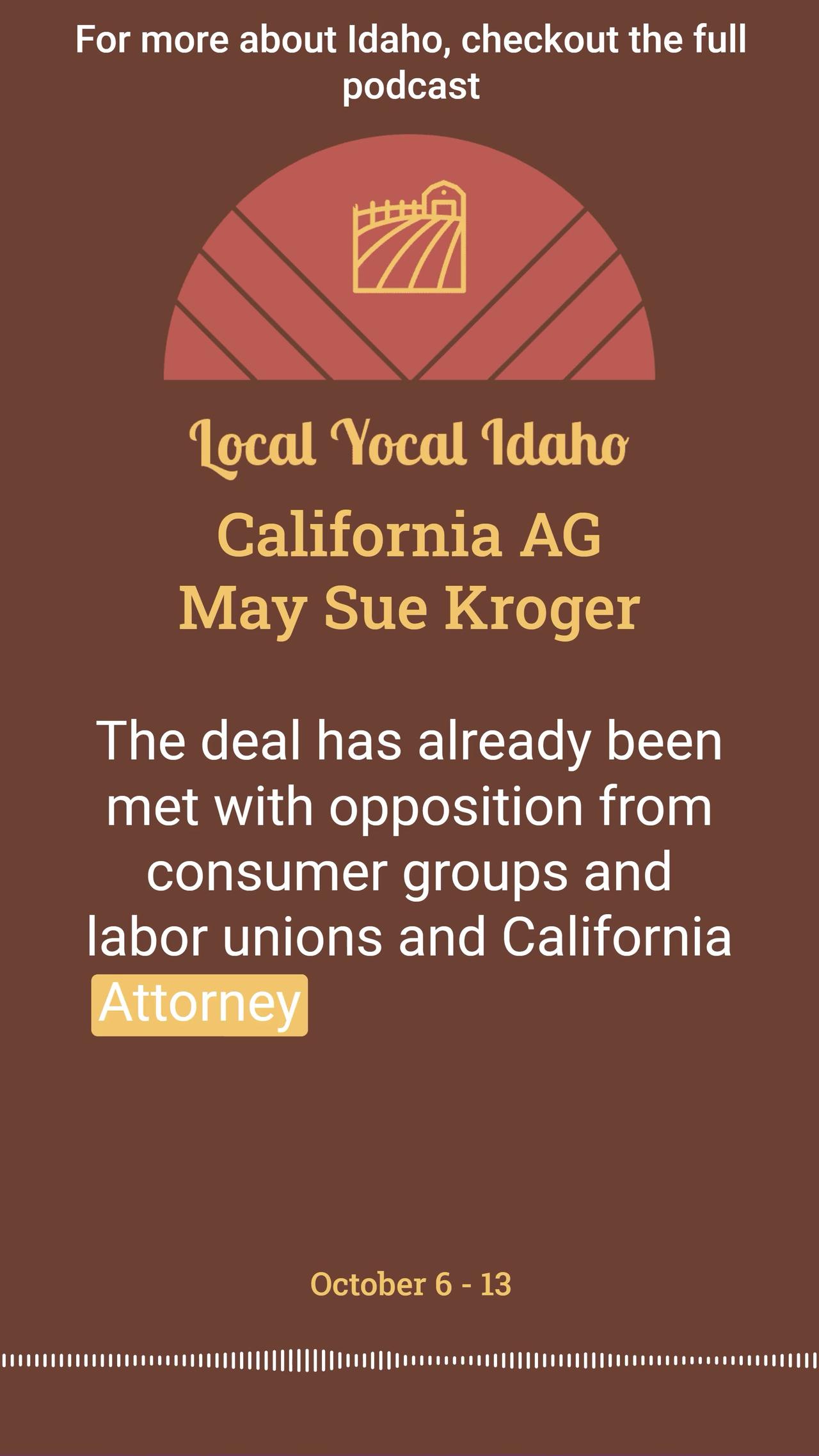 California AG May Sue Kroger to Block Albertsons Acquisition