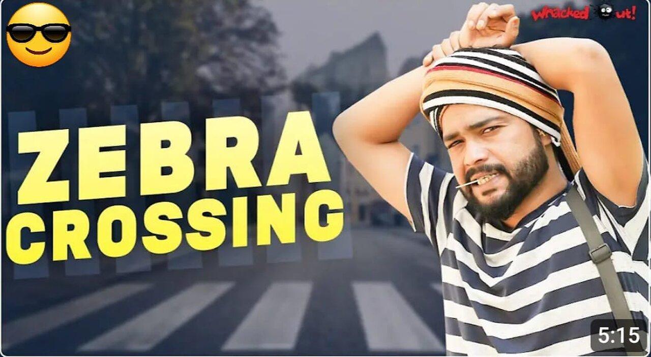 Zebra Crossing Hyderabad Latest Funny Video. Social Message Video