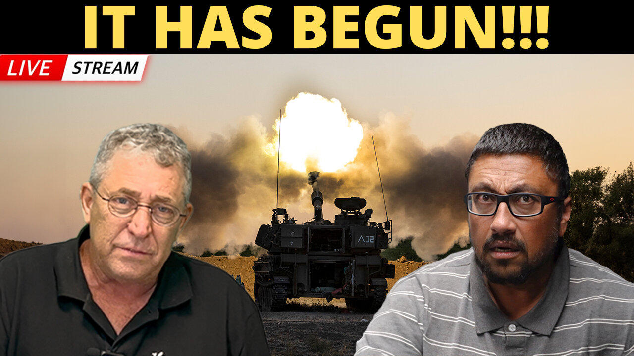 Israel's Ground Offensive Has Begun! Live Update From Israel!