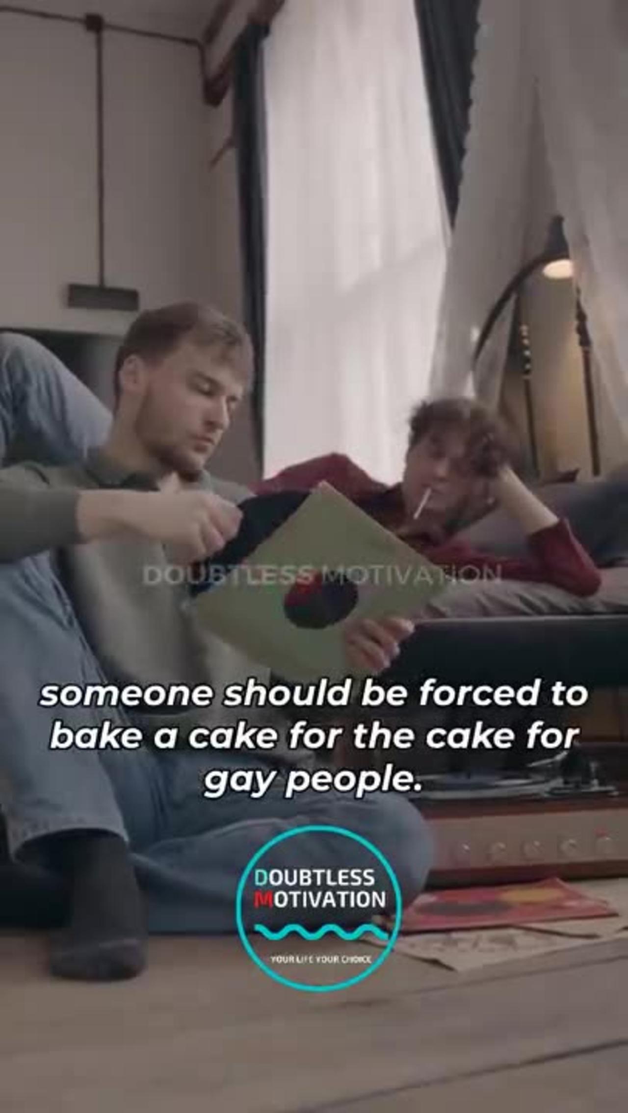 Baking a CAKE for Gay People & BLACK People! - Jordan Peterson & Joe Rogan #shorts