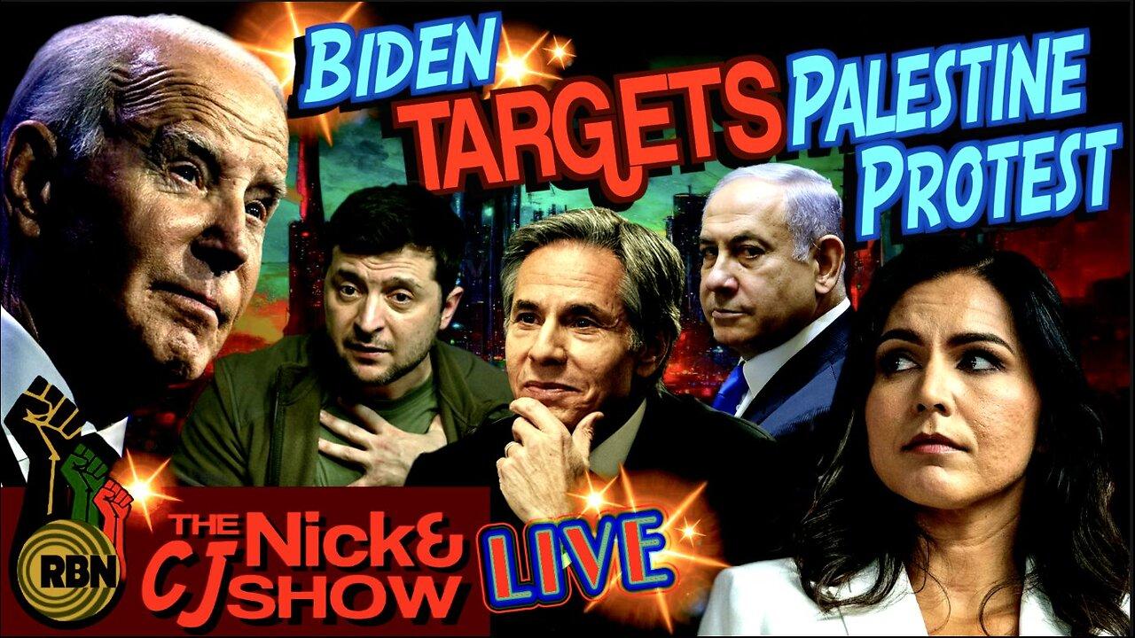 Joe Biden Targets Pro Palestine Protesters | Anti-Genocide Protesters Interrupt Antony Blinken
