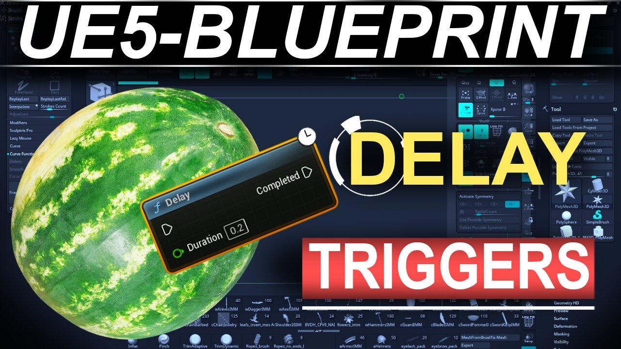 Unreal5 Blueprints: DELAY Triggers (30-SECONDS!!)