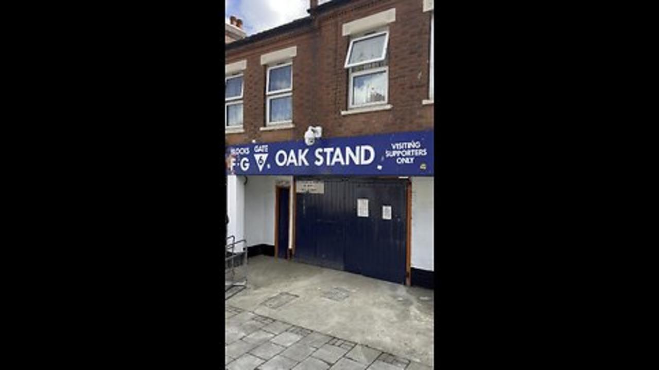 Entrance to Luton Football Stadium Kenilworth Road