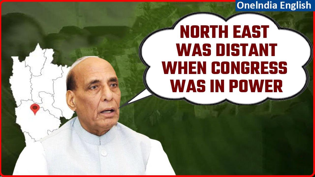 Mizoram Assembly Elections 2023: Rajnath Singh says North East developed under NDA | Oneindia