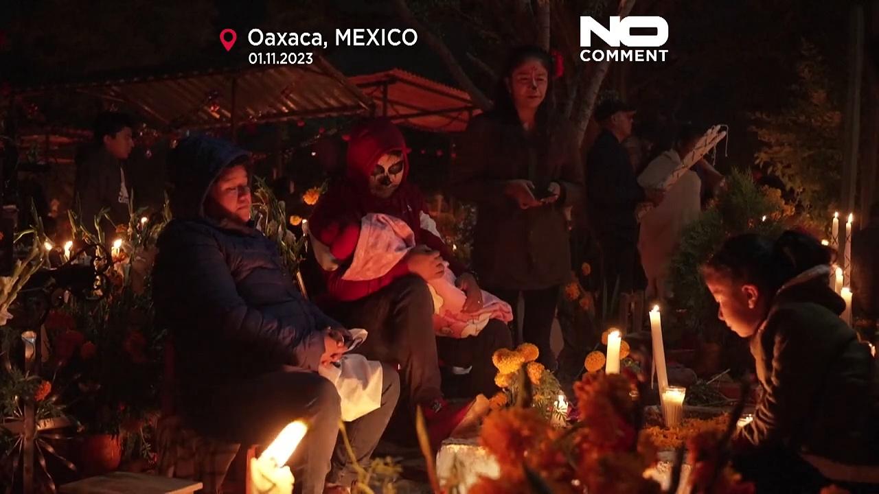 Watch: Mexicans remember their ancestors on the Day of the Dead