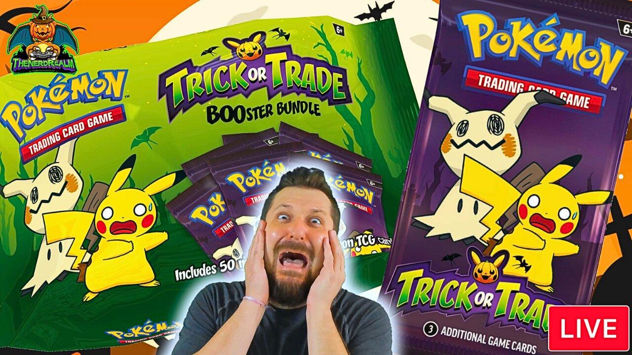 Halloween Trick or Trade 2023 Booster Bag | Pokemon Cards Opening | Giveaway Winner Re-Picked Live