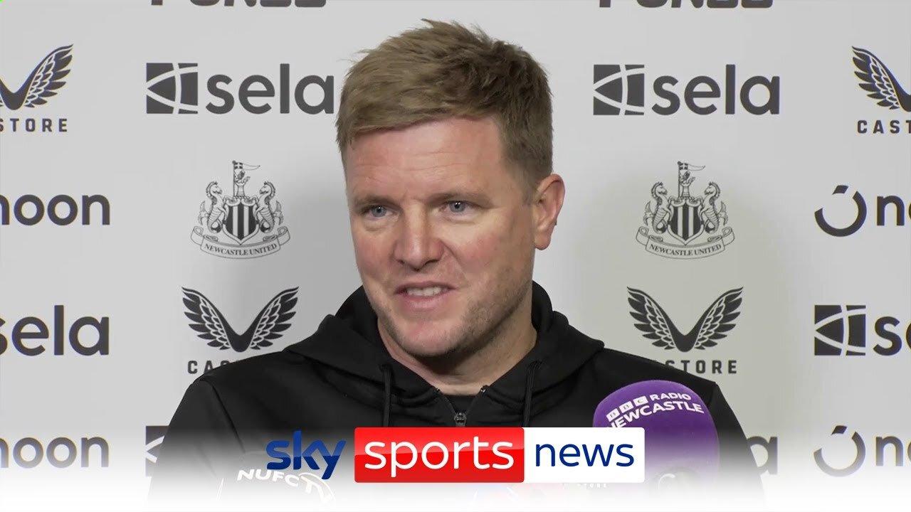 Newcastle: Eddie Howe insists Carabao Cup final revenge not on mind for his side against Man United