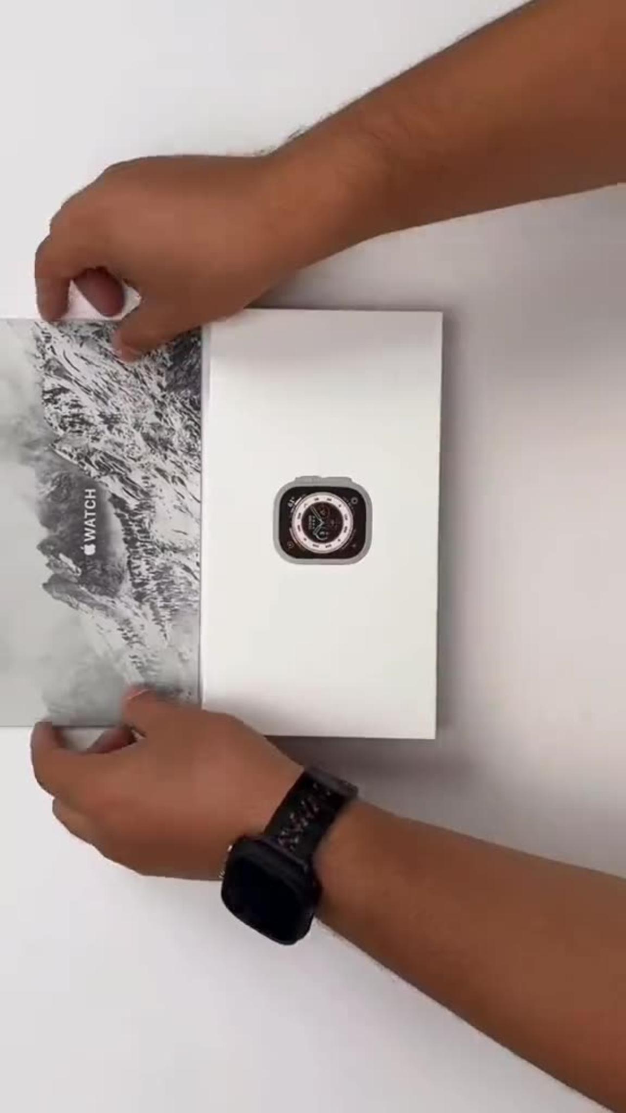 Apple Watch ultra supper cool unboxing