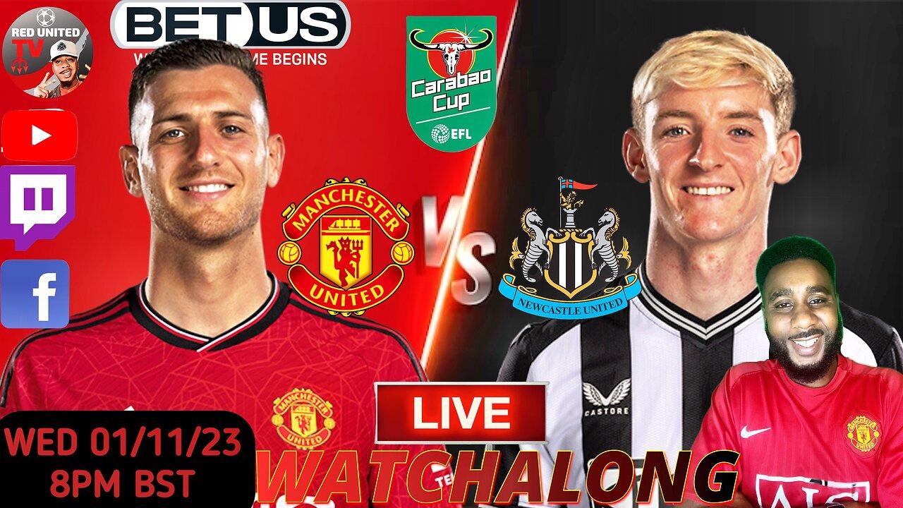 MAN UNITED vs NEWCASTLE Live Watchalong - CARABAO CUP | Ivorian Spice