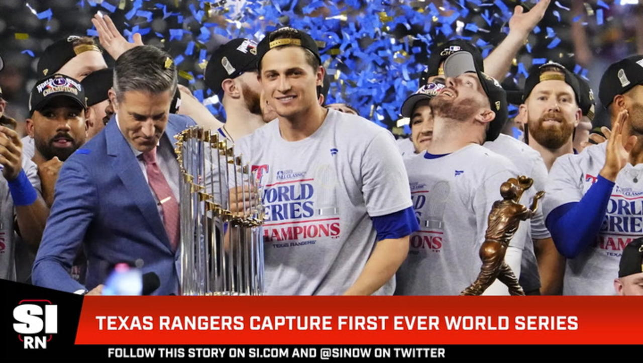 Texas Rangers Capture First Ever World Series