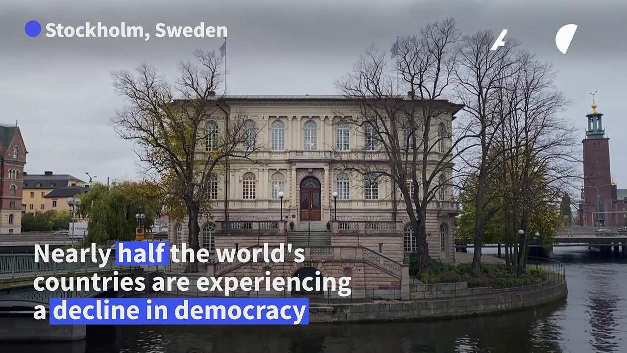 World democracy in decline says international report