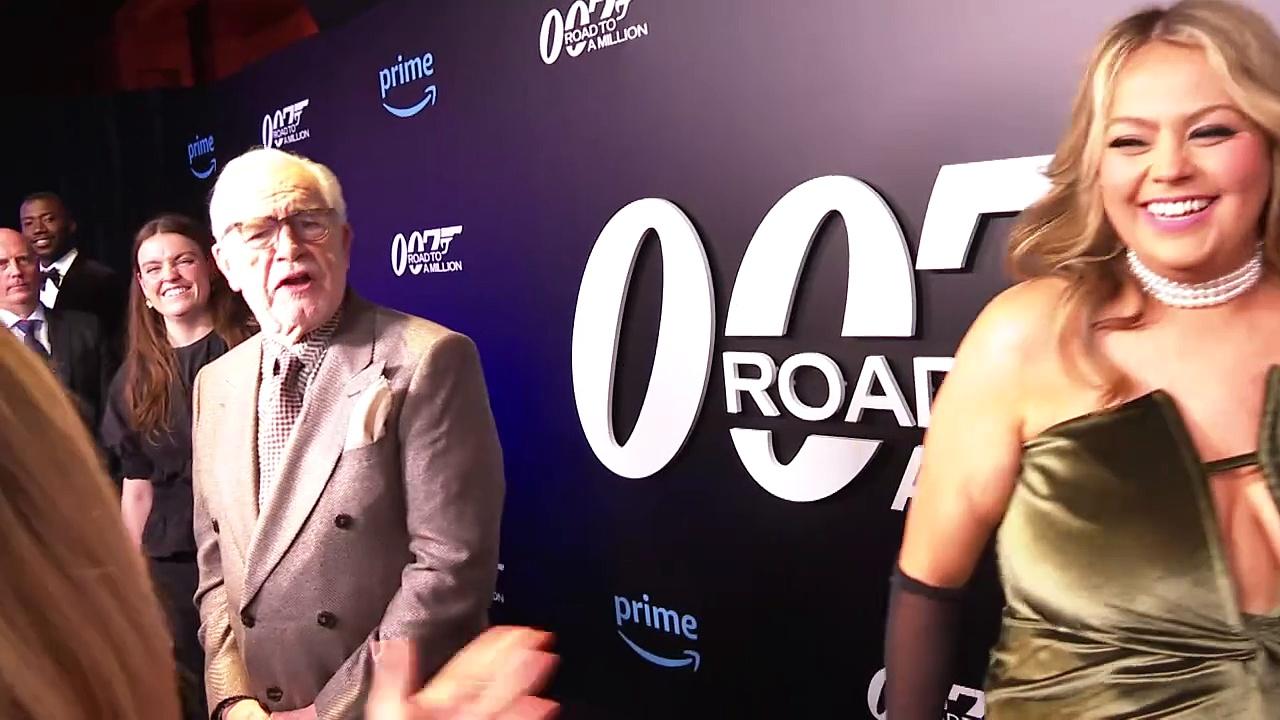 Brian Cox tells 007 Cast & Reporter to 'SHUT THE F**K UP!'