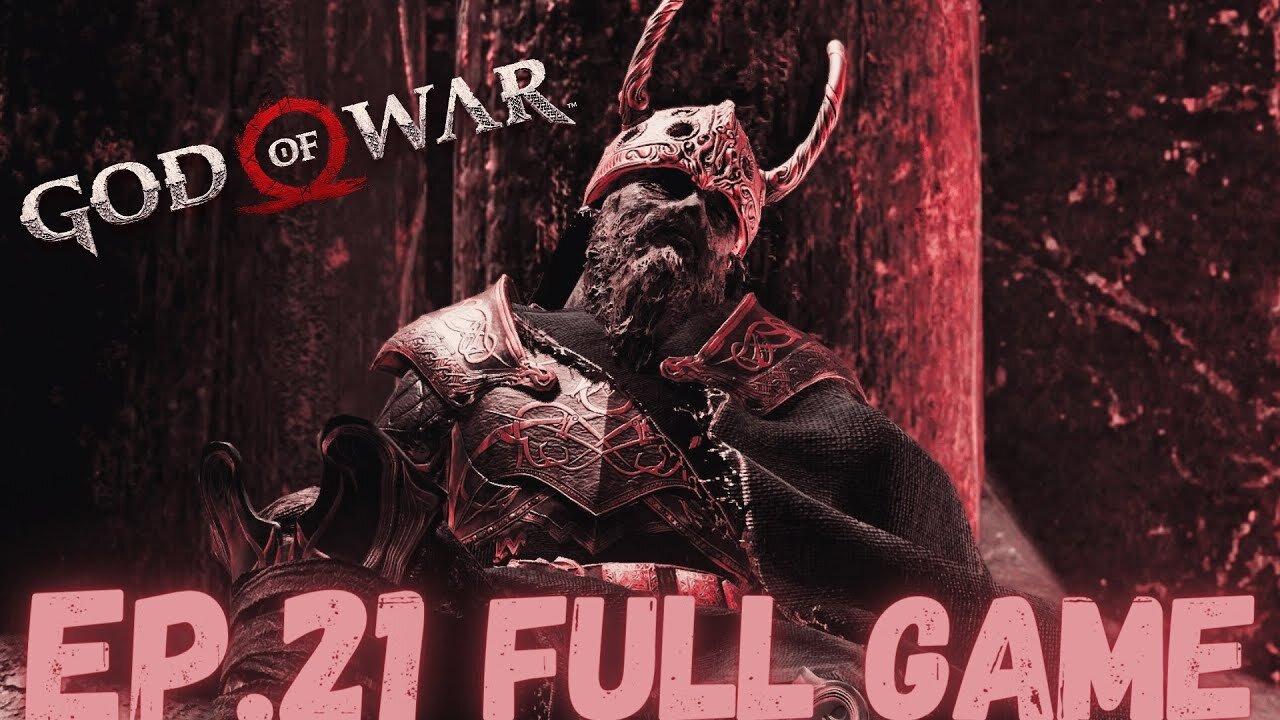 GOD OF WAR Gameplay Walkthrough EP.21 - The Evil Dwarf King: Mótsognir FULL GAME