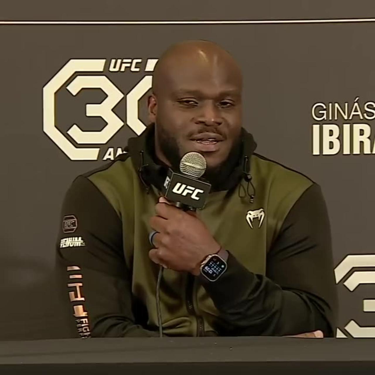 Derrick Lewis says his recent arrest for reckless driving in Texas was a case of mistaken identity