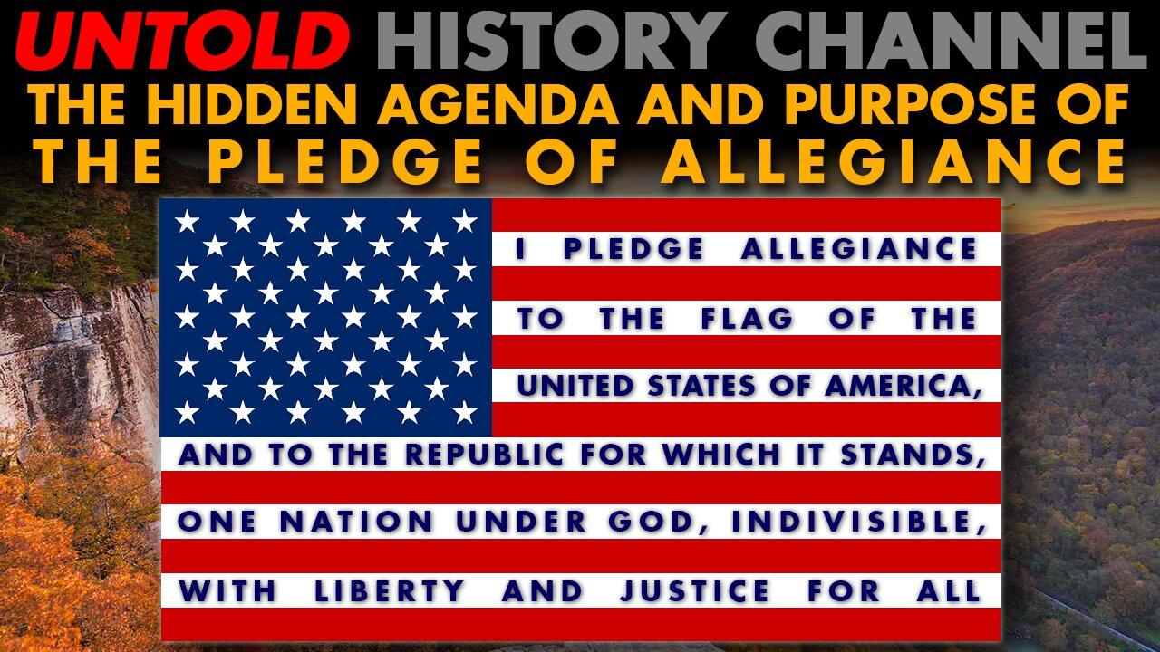 The Hidden Agenda & Purpose of The Pledge of Allegiance  | LIVESTREAM BEGINS AT 7 PM EST