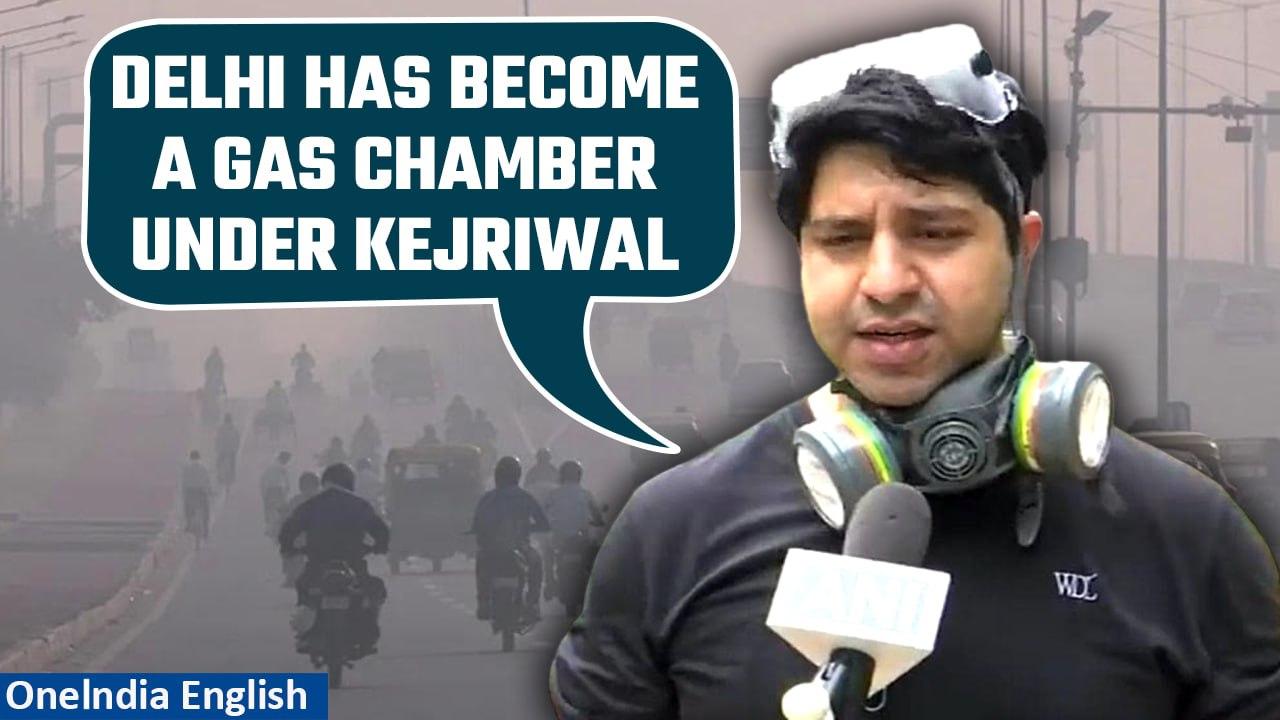 Delhi-NCR Air Pollution: BJP’s Shehzad Poonawalla blames Kejriwal-led AAP | Watch | Oneindia News