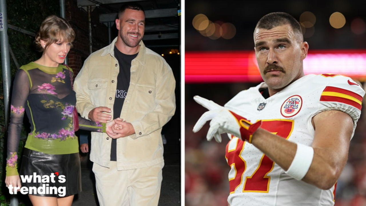 Travis Kelce Reacts to Taylor Swift 'Putting Him on the Map'