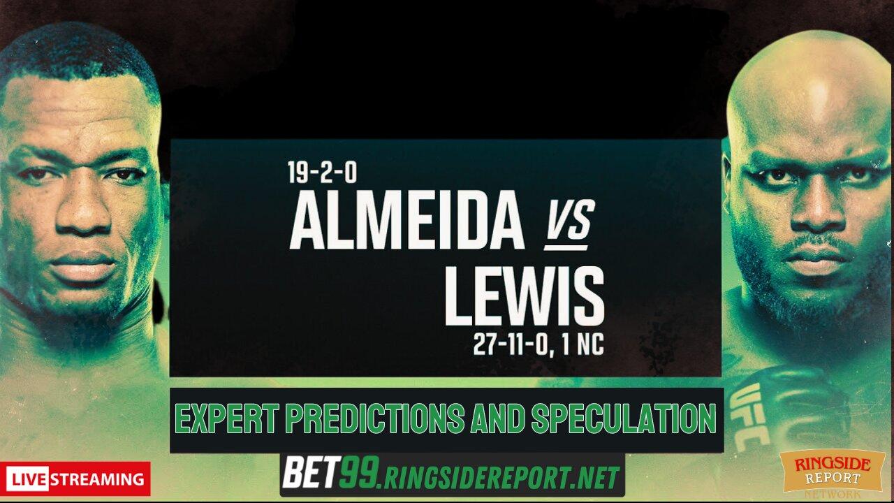 UFC Fight Night | Almeida vs Lewis | #ufcbetting | LIVE🟥
