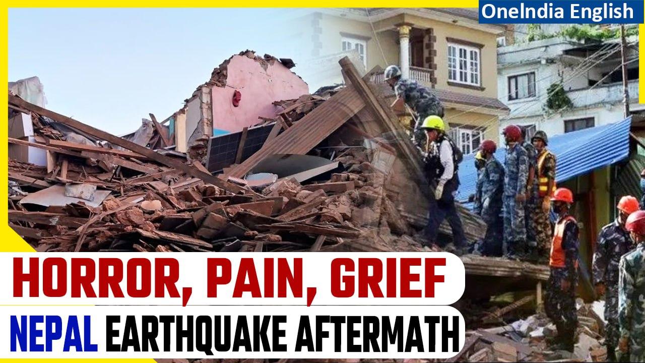 Nepal earthquake: 6.4 magnitude cause massive destruction in Jajarkot | Watch Video | Oneindia News