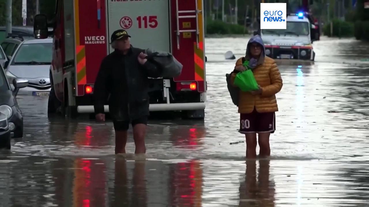 Storm Ciarán brings record rainfall to Italy as European death toll rises to 14