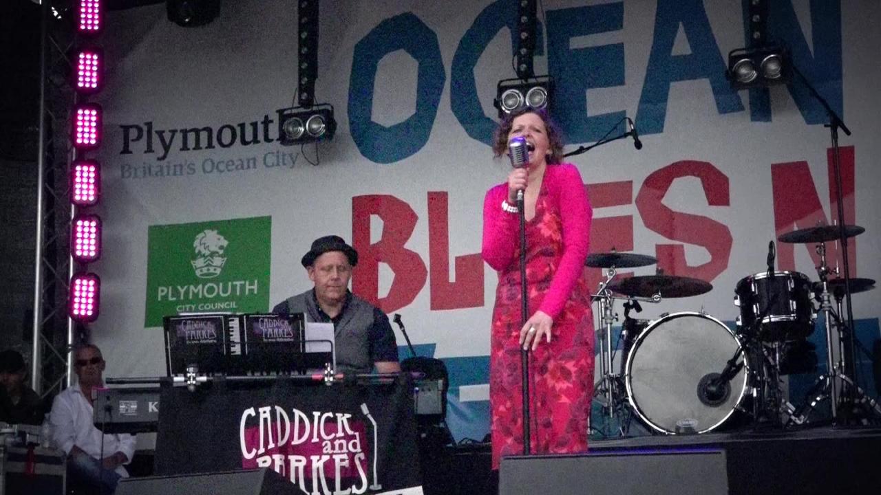 Caddick And Parkes 1 Ocean City Jazz and Blues Festival Plymouth Barbican 2018.