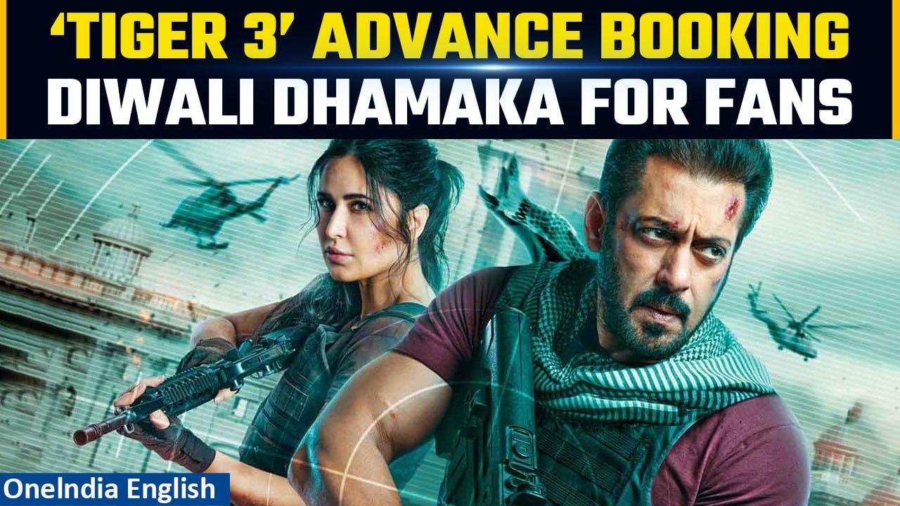 Tiger 3 Record Breaking Booking: Salman, Katrina starrer earns 90 lakhs on First Day | Oneindia News
