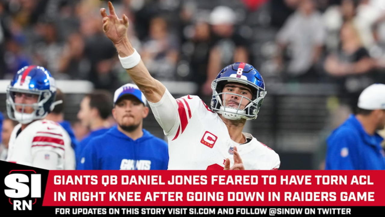Daniel Jones Fears To Have Suffered ACL Tear