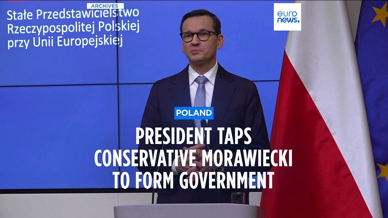 Poland's president taps Prime Minister Mateusz Morawiecki to form new government