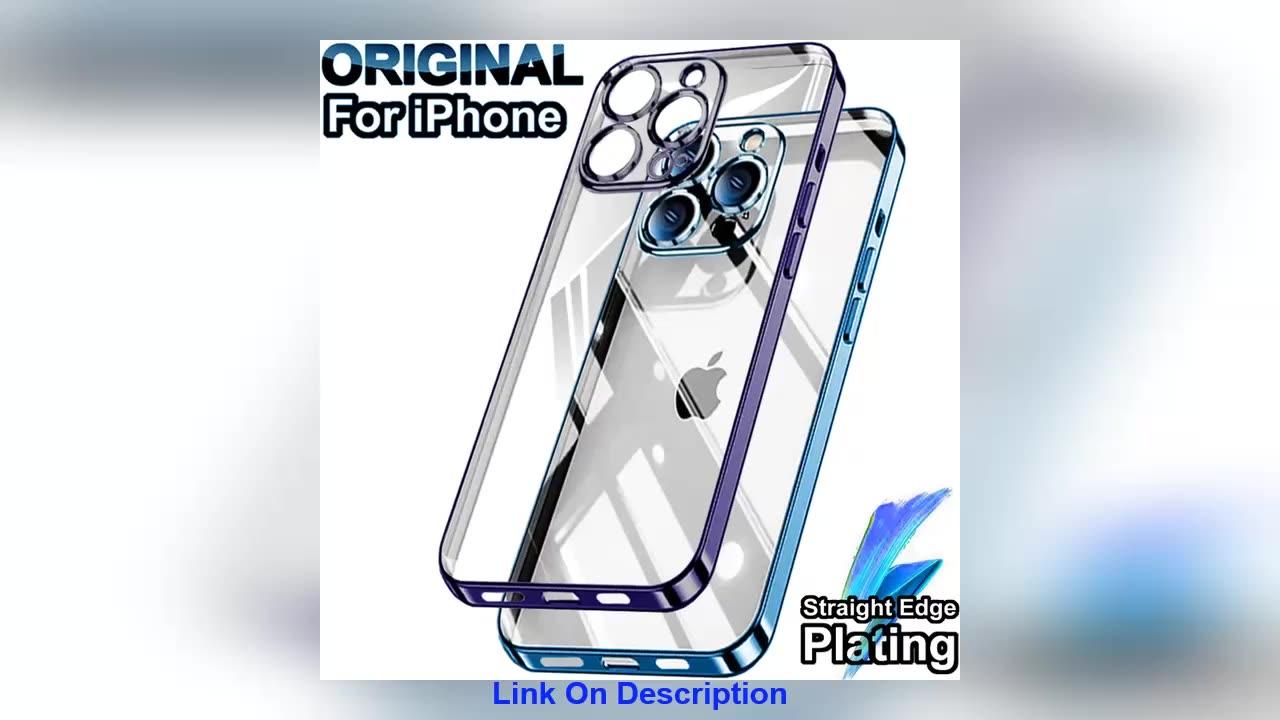 Review  Original Straight Edge Plating Cover For Apple Cl