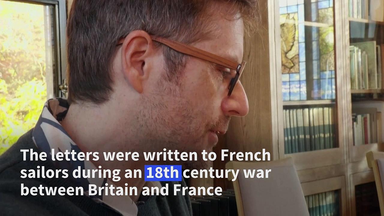 Love letters to French sailors finally opened after 265 years