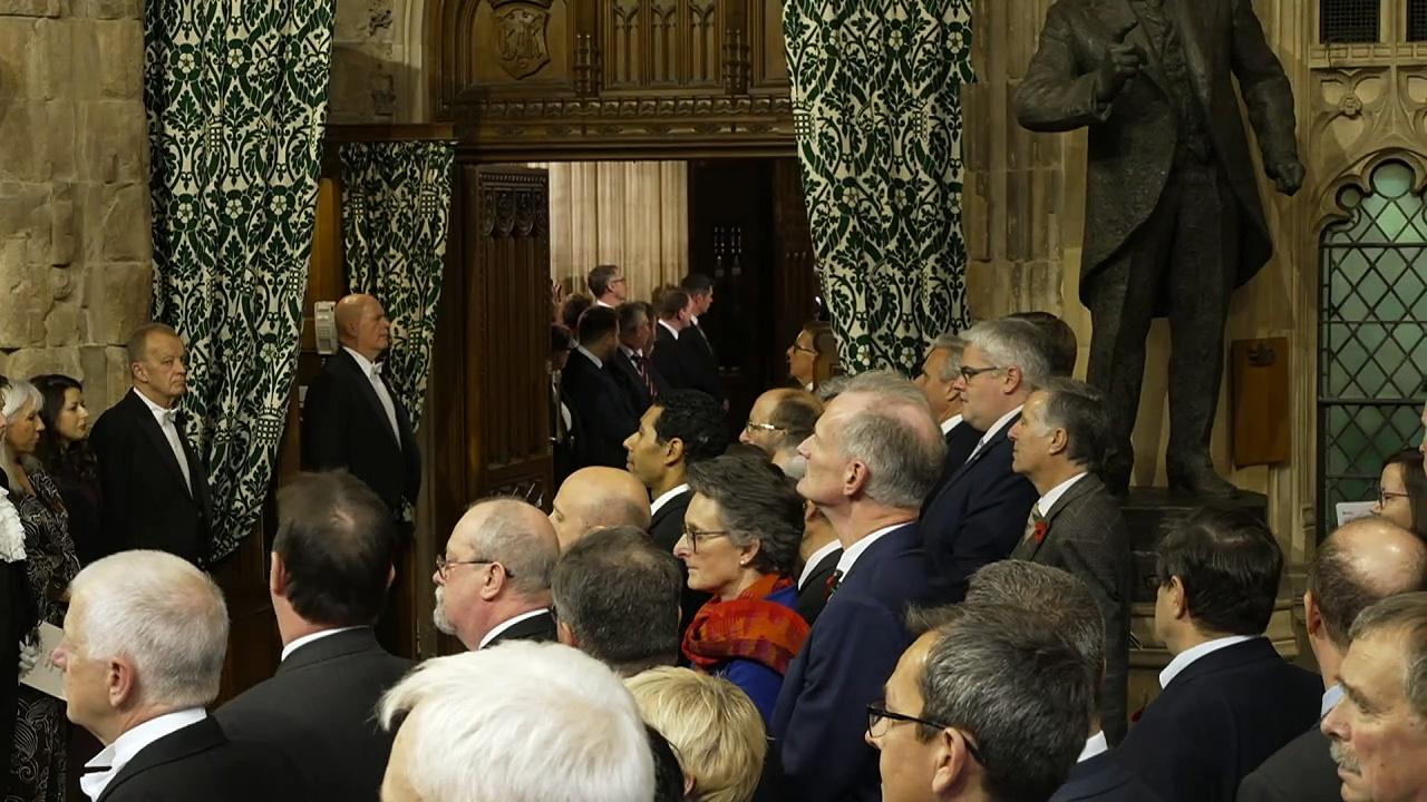 HOC doors slammed in Black Rod's face as MPs are summoned