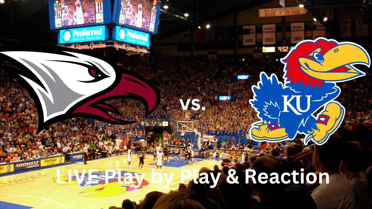 North Carolina Central vs. Kansas Jayhawks NCAA Basketball LIVE Play by Play & Reaction
