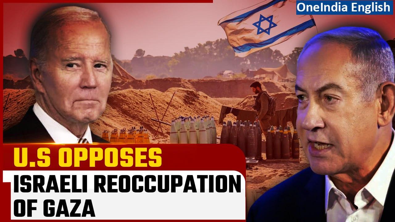 Israel-Hamas War: U.S opposes Reoccupation of Gaza by Israel, rejects Oct 6 status quo | Oneindia