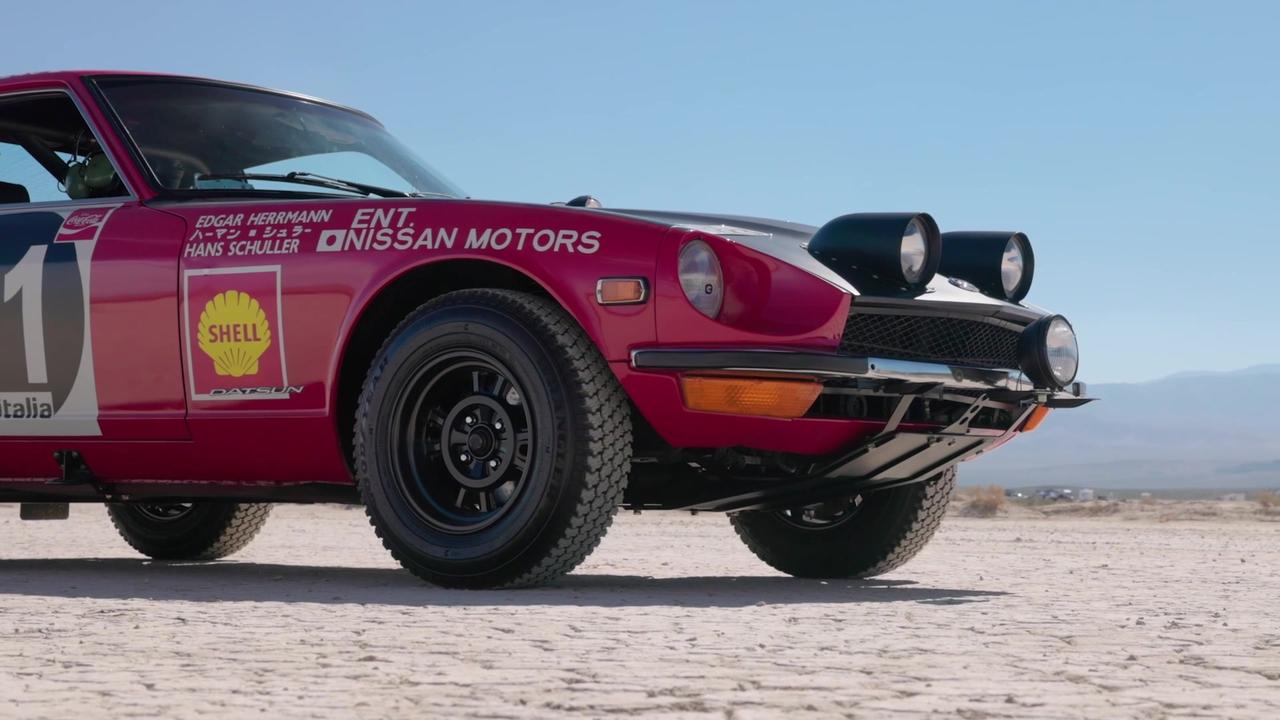 Datsun 240Z Rally Car Replica Design Preview