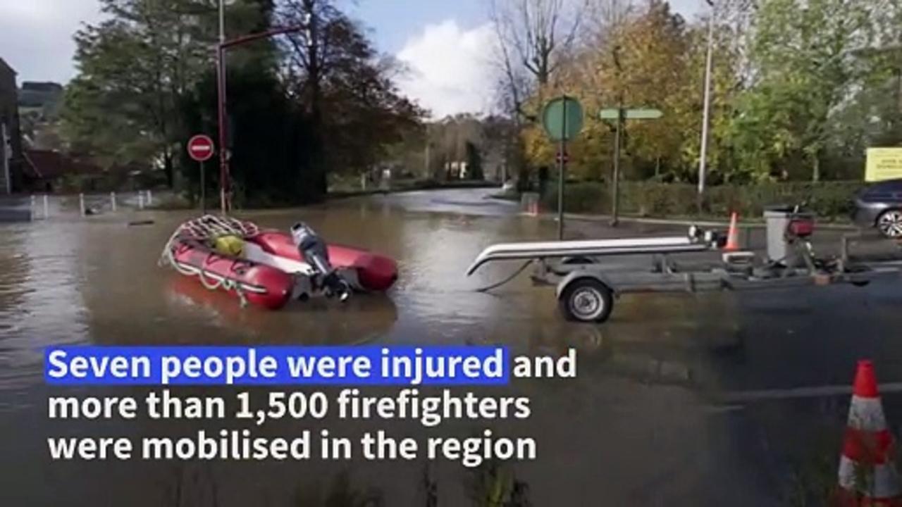 Residents lament 'a lot of damage' in flood-hit northern France