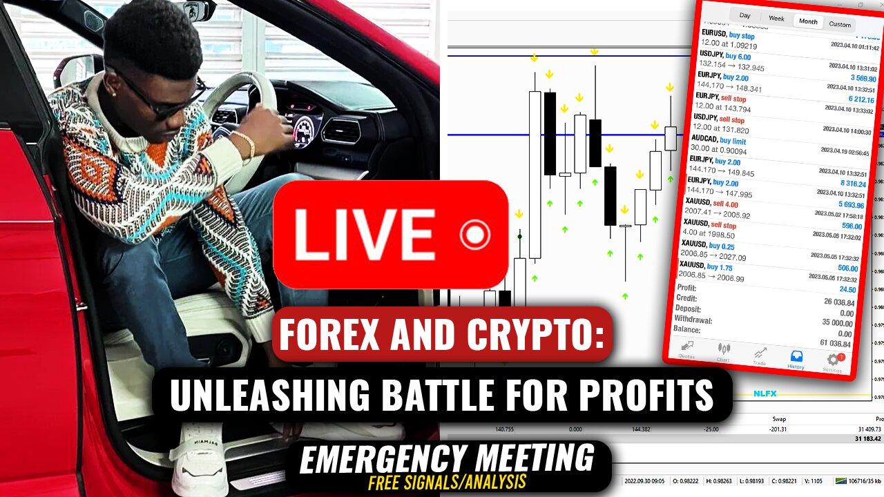 🚨 +$17,000 Profit Live Forex Live Trading XAUUSD LIVE | New York Session | 08/11/2023 Forex Signals