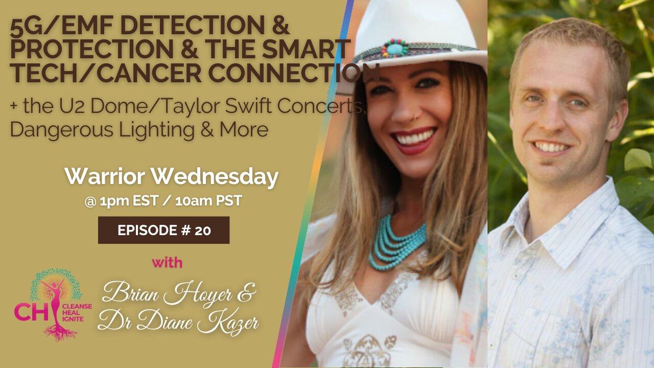 5G / EMF DETECTION & PROTECTION & THE SMART TECH / CANCER CONNECTION with Brian Hoyer
