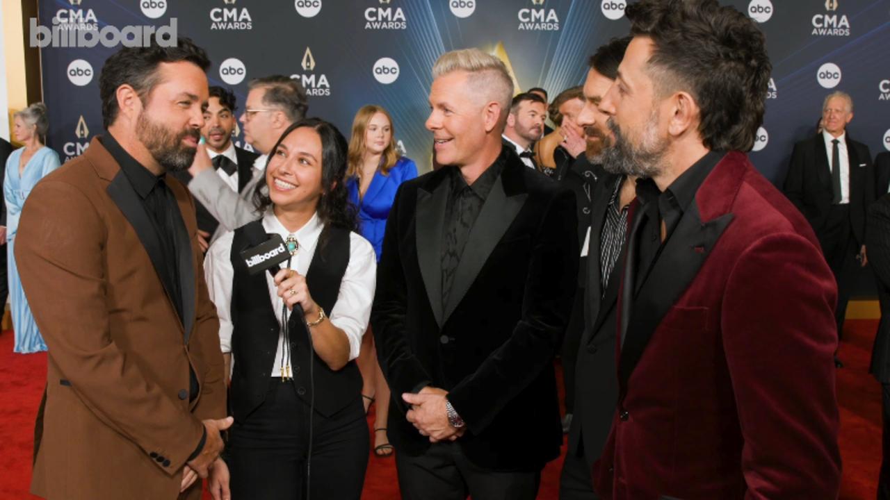 Old Dominion Reveals Kenny Chesney Named Their Tour, Reflects on Past Bad Vibes, The Last Year & More | CMA Awards 2023