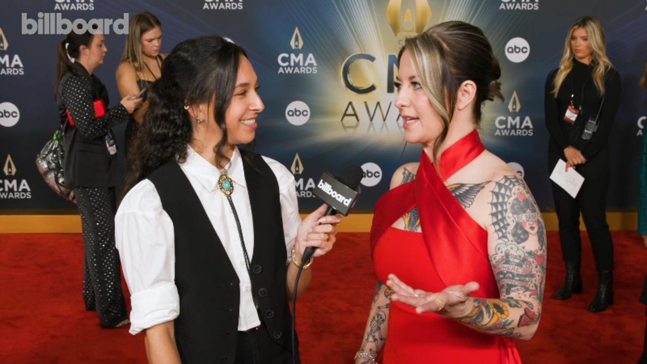 Ashley McBryde on The Inspiration Behind The Artwork For Her Album 'The Devil I Know,' Friendship with Jelly Roll & More | CMA A