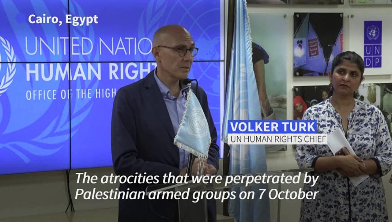 UN rights chief says Hamas and Israel guilty of war crimes
